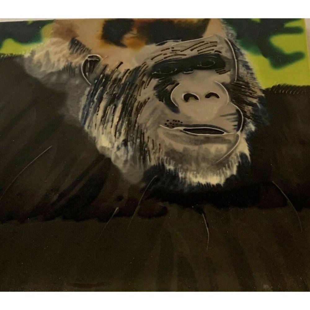 Gorilla  Decorative Ceramic Wall Art Tile 8x8 New Gift